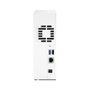 QNAP TS-133 Servidor NAS de 1 Bahía, 2 GB RAM, Blanco